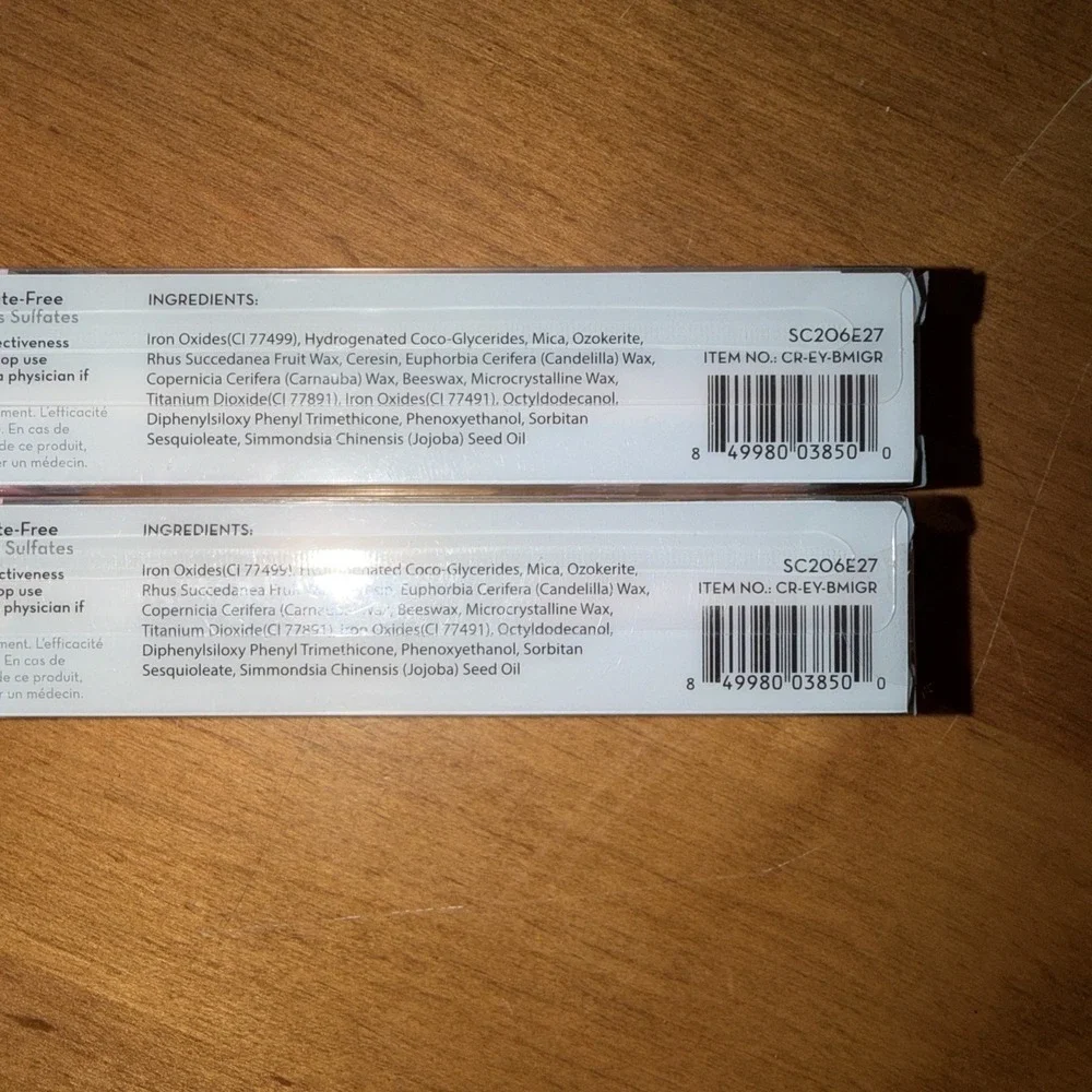 The Creme Shop Micro Brow Pencil & Spoolie-Ultra Fine 2 in 1 Granite LOT OF 2